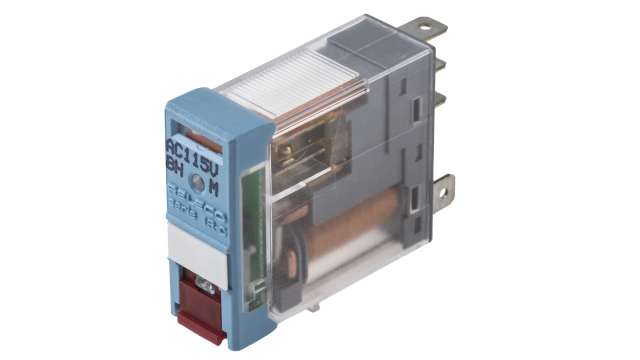 Releco PCB Mount Power Relay, 115V ac Coil, 6A Switching Current, SPDT | C10-T13 X / AC 115 V