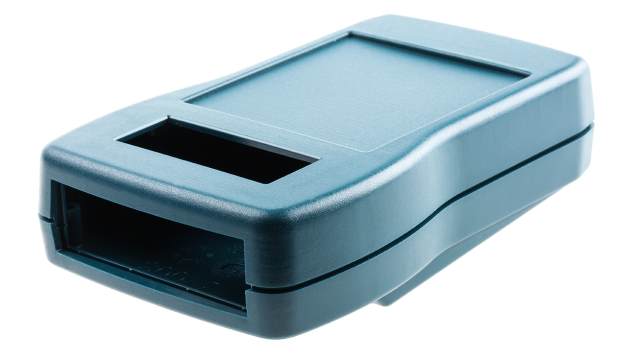 Rose Taguan Series Green, Blue ABS Handheld Enclosure Integral Battery Compartment Display Window, IP40, 125 mm x 28.5 | 270102000