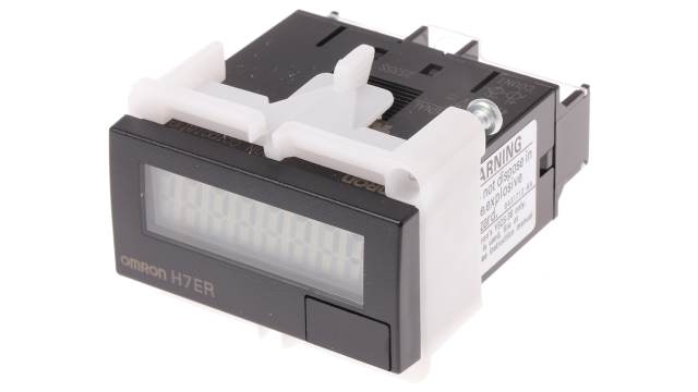 Omron H7ER Counter, 4 Digit, 1kHz | H7ER-NV-B