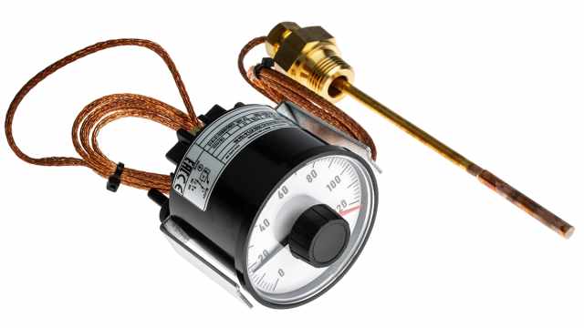 Jumo Capillary Thermostat, +120°C Max, SPST | 608501/2160-818-02-2000-873-6-104-96-46-150-20/000