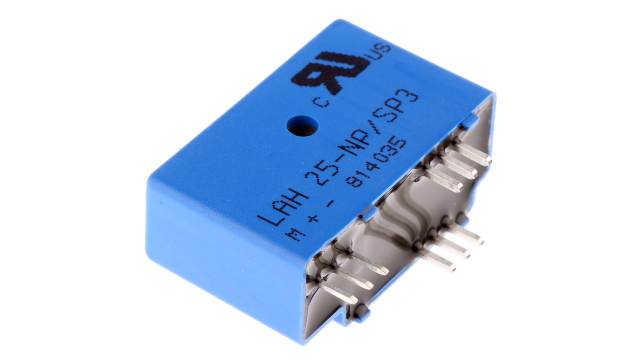 LEM LAH Series Current Transformer, 25A Input, 25:1 | LAH 25-NP/SP3
