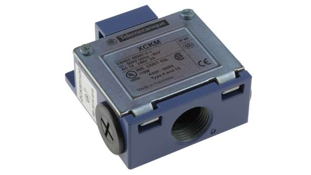 Telemecanique Sensors ZCKM Series Limit Switch, NO/NC, IP66, DP, Metal Housing, 240V ac Max, 10A Max | ZCKM1H29