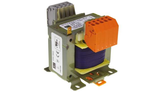 Block 2 Output 100 VA Chassis Mount Transformer, 2 x 115 V ac, DIN EN 61558-2-2, IEC 61558-2-2, CSA 22.2 No.66, EN | STEU100/23