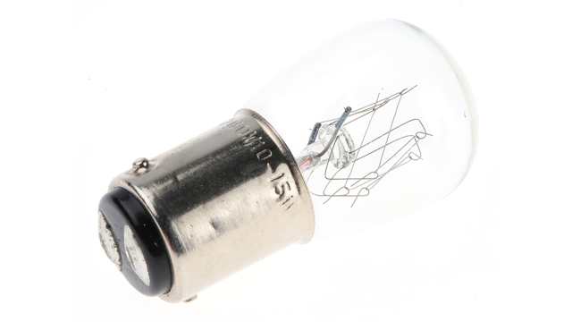 Werma Incandescent Clear Bulb, BA15d 230 V | 955.826.38