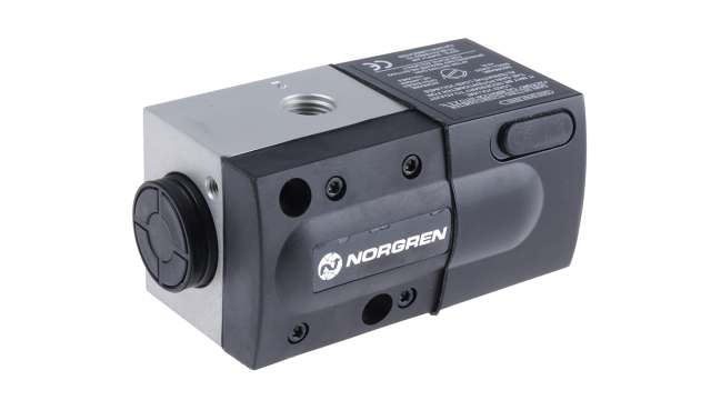 Norgren 3/2 Pneumatic Solenoid Valve - Solenoid/Spring G 1/4 VP50 Series 24V dc | VP5010BJ111H00
