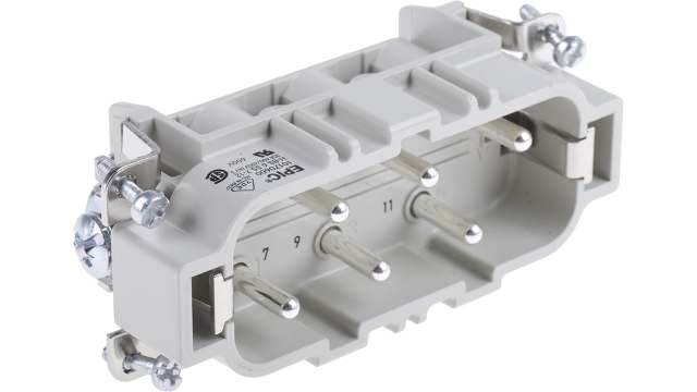 EPIC Heavy Duty Power Connector Insert, 35A, Male, H-BS Series, 12 Contacts | 10170600