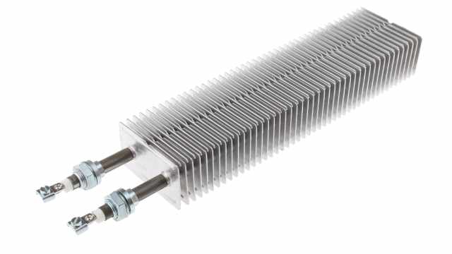 Acim Jouanin Finned Tubular Heater, 1 kW, 230 V ac | RA 4080 1000