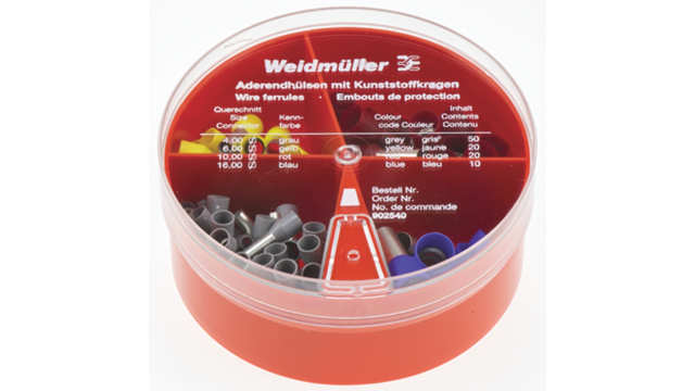 Weidmüller Bootlace Ferrule Crimp Terminal Crimp Terminal Kit | 9025400000