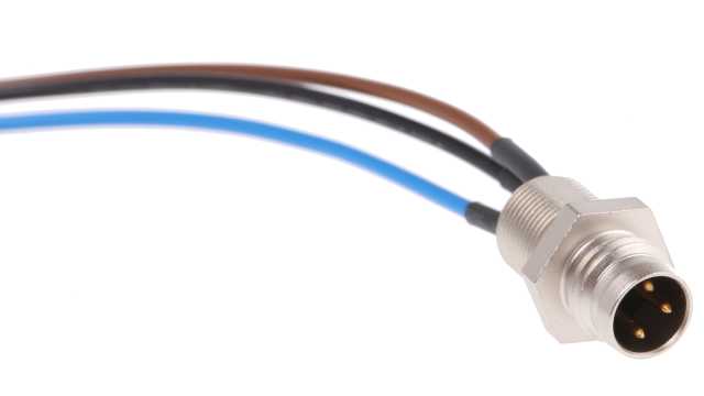 Lumberg Automation Male 3 way Straight to Female Unterminated Sensor Actuator Cable, 0.5 m | RSMF 3/0.5M