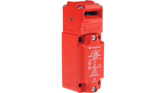 Allen Bradley Guardmaster 440K Safety Interlock Switch, 2NC/1NO, Keyed, Zinc | 440K-MT55001