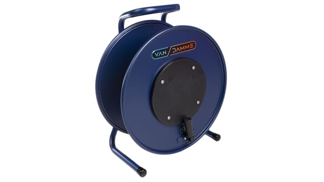 Van Damme Empty Cable Reel in Steel Empty Cable Reel