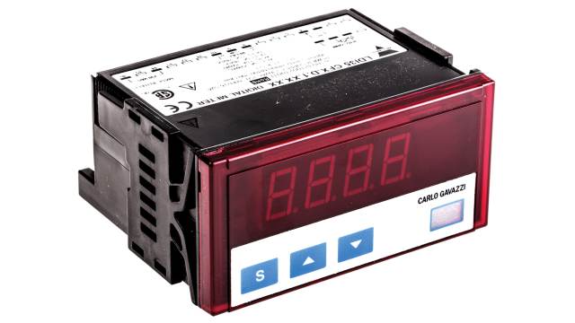 Carlo Gavazzi LDI35 CF Single Line, LED PID Temperature Controller for Pressure, AC/DC, Power, Frequency, Torque, AC/DC | LDI35CFXD1XXXX