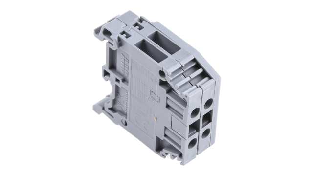 Entrelec Distribution Block, 2 Way, 800 V, 32A, Grey | 1SNA115406R1300