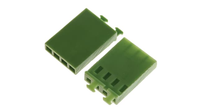 TE Connectivity, AMPMODU MOD IV Female Connector Housing,  2.54 mm Pitch,  4 Way,  1 Row Straight | 925369-4