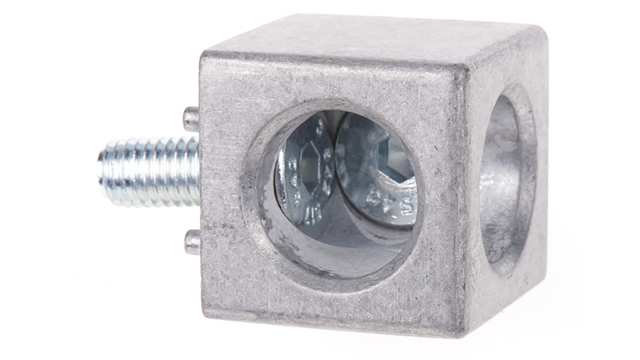 Bosch Rexroth M8 Corner Cube Kit, Connecting Component, Strut Profile 30 mm, Groove Size 8 mm | 3842549862