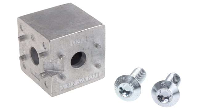Bosch Rexroth M8 Corner Cube Kit, Connecting Component, Strut Profile 45 mm, Groove Size 10 mm | 3842549870