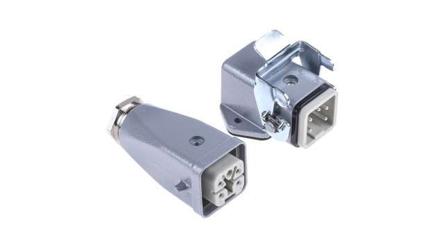 EPIC Panel Kit, 4 Way, 10A, Female to Male, H-A, 250 V | 10423500+10431000+10432000+194