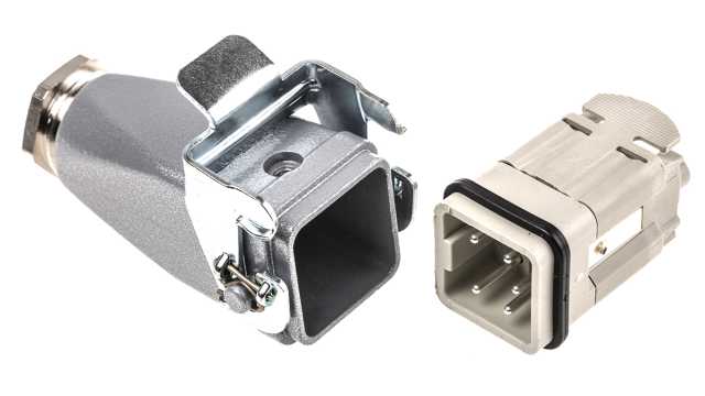 EPIC Connector Set, 4 Way, 10A, Female to Male, H-A, 250 V | 10431000+10432000+19426500+194