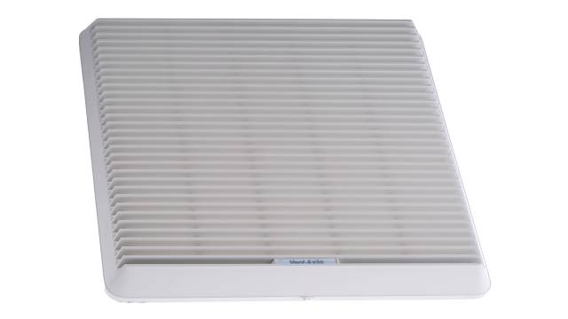 Vent-Axia White Powder Coated Steel Vent Grille, Parallel Slat 300 mm, 300 mm, 15 mm | 466455