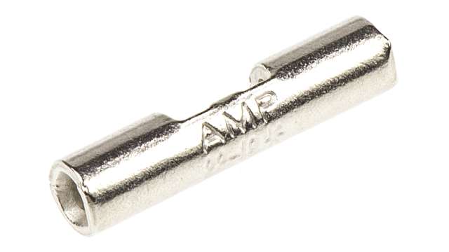 TE Connectivity, STRATO-THERM Strap Butt Splice Connector, Uninsulated, Nickel 16 AWG | 322822