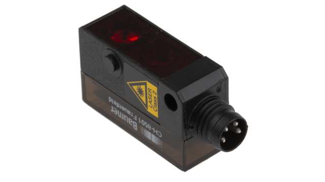 Baumer Diffuse Photoelectric Sensor, Block Sensor, 22 mm → 130 mm Detection Range | OHDK 10P5101/S35A