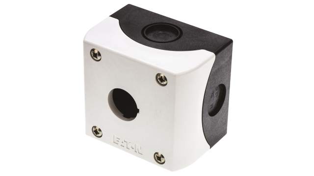 Eaton Grey Plastic M22 Enclosure - 1 Hole 22 mm Diameter | 216535 M22-I1