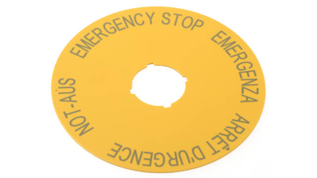 Eaton Label for Use with RMQ Titan Series | 216465 M22-XAK1