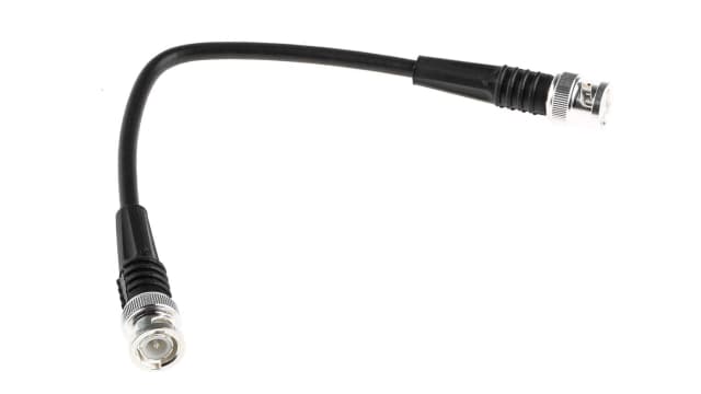 TE Connectivity BNC Series, 250 mm, RG58 Coaxial, Terminated 50 Ω | 1337771-1