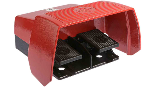 Bernstein AG Foot Switch Momentary Foot Switch - Aluminium Case Material, 2NO/2NC | 6062610014