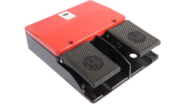 Bernstein AG Foot Switch Momentary Foot Switch - Aluminium Case Material, 2NO/2NC | 6062110013