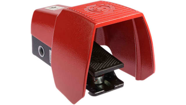 Bernstein AG Foot Switch Momentary Foot Switch - Aluminium Case Material, 2NO/2NC | 6061700008