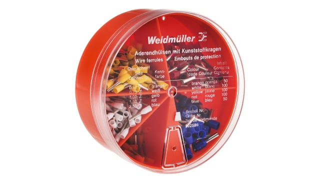 Weidmüller Bootlace Ferrule German Colour Coded Crimp Terminal Kit | 9025900000