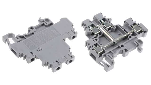 Entrelec 1SNA115166R1100 SNA Series Double Level Terminal Block Grey, 0.2 to 4 mm², 2-Level, Screw | 1SNA115166R1100
