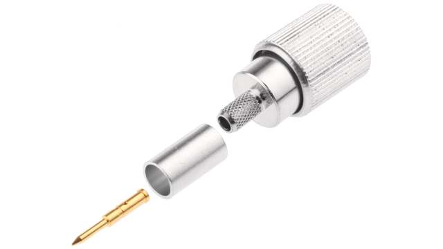 Telegartner Cable Male 1.6/5.6 Connector, 75 Ω, Straight Body Crimp | J01070A2002