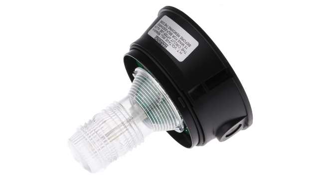 Moflash X 401 Series Flashing Beacon, 12 V dc, 24 V dc, Surface Mount, Xenon Bulb, IP65 | X401-18RS