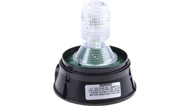 Moflash X400 Series Flashing Beacon, 230 V, Surface Mount, Wall Mount, Xenon Bulb, IP65 | X400-22RS