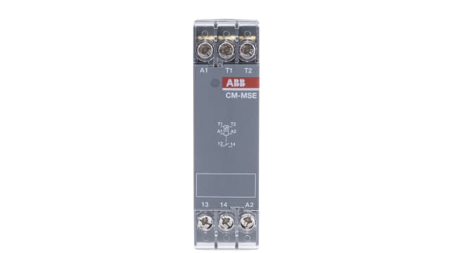 ABB Temperature Monitoring Relay, 1 Phase, SPST, DIN Rail | 1SVR550801R9300