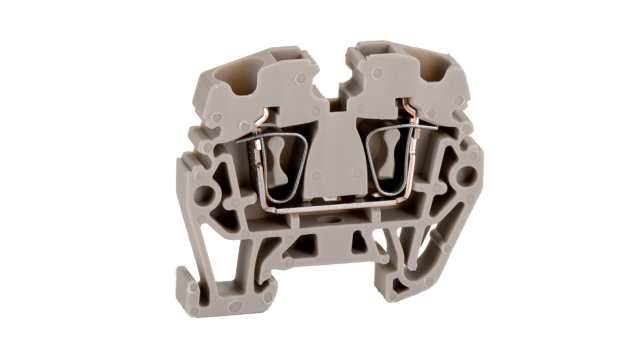 Weidmüller 1720920000 ZDUA Series DIN Rail Terminal Block Dark Beige, 2.5 mm², 1-Level, Solder, IECEx/ATEX | 1720920000