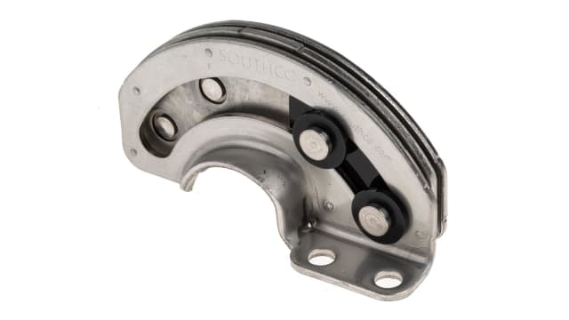 Southco Zinc Plated Stainless Steel Concealed with a Fixed Pin, 38.5 mm x 76 mm x 8.4 mm