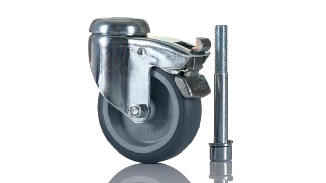 Tente Swivel Castor Wheel, 75kg Capacity, 75mm Wheel | 2477PJO075P30CHC10X90