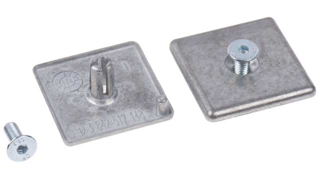 Bosch Rexroth Black Galvanised Steel, Die Cast Zinc 45 mm Strut Profile, 8 to 10 mm² Groove | 3842518205