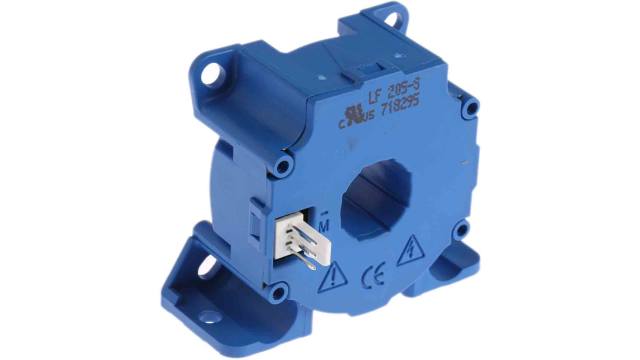 LEM LF Series Current Transformer, 420A Input, 420:1, 100 mArms Output, 15.6mm Bore, 12 → 15 V | LF 205S