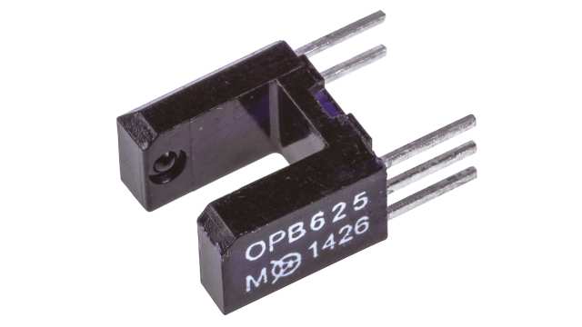 OPB625 Optek Through Hole Slotted Optical Switch, Open Collector with 10K Pull Up Resistor, Buffer Output | OPB625