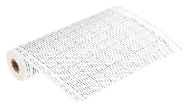 ABB P100L/7400G Rotary Chart Paper for use with ABB Strip Chart Recorder | P100L/7400G