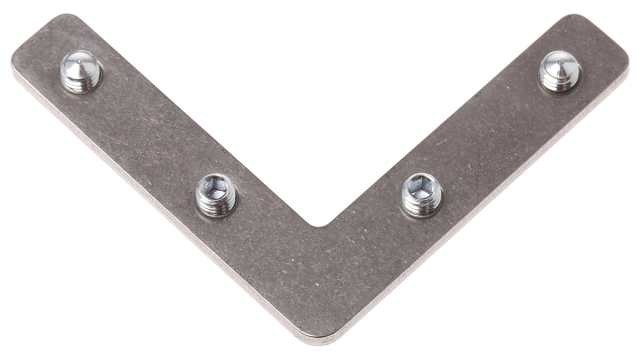 Bosch Rexroth M4 Mitre Bracket, Connecting Component, Strut Profile 20 mm, Groove Size 6 mm | 3842535626