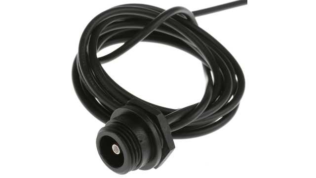 Bulgin 400 Series Panel Mount Female SMB, 50 Ω, Straight Body Pre-Wired | PX0414/1M50