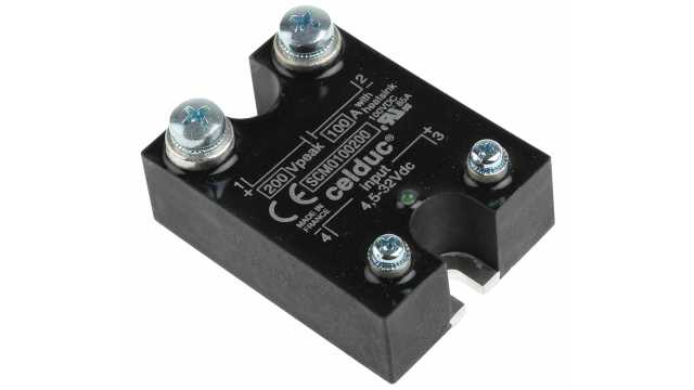 Celduc SCM Series Solid State Relay, 100 A Load, Panel Mount, 200 V dc Load, 32 V dc Control | SCM0100200