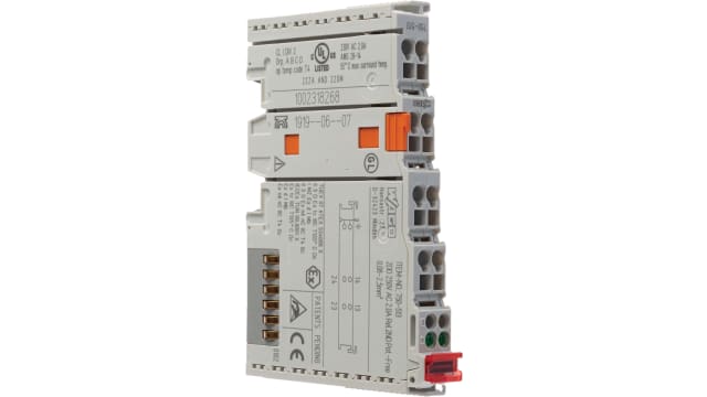WAGO SYSMAC CJ Series PLC I/O Module for Use with 750 Series, Digital, Relay | 750513