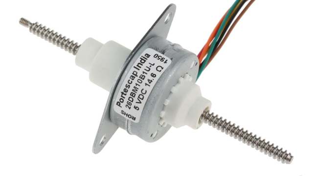 Portescap Micro Linear Actuator, 48mm, 5V dc, 13.9N | 26DBM10B1U-L