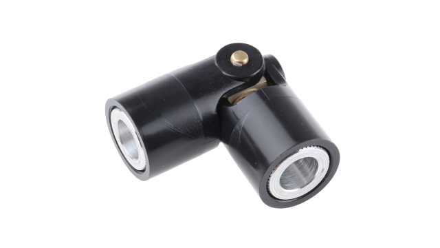 Huco Universal Joint 105.25.3535, 1, Plain, Bore 12 x 12 mm, 74 mm Length | 105.25.3535